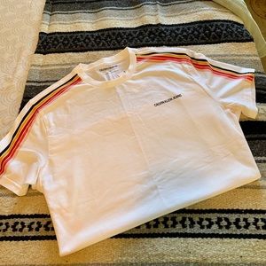Striped Calvin Klein Tshirt